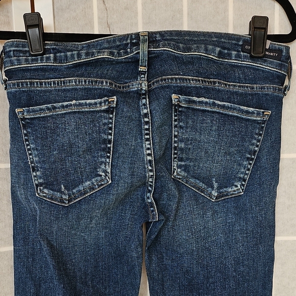 Citizens Of Humanity Dark Blue Skinny Jeans - Picture 4 of 9